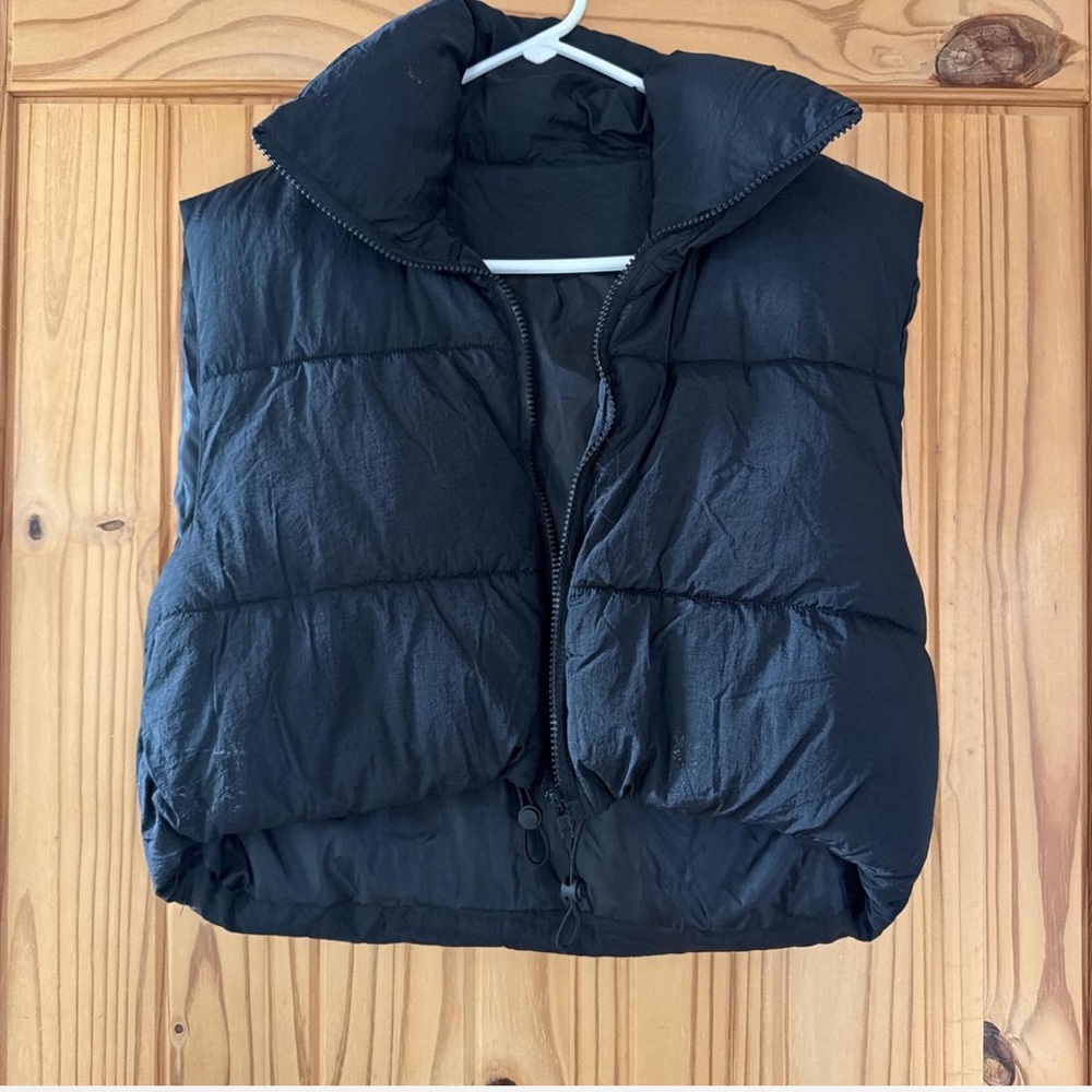 Black Puffer Vest
